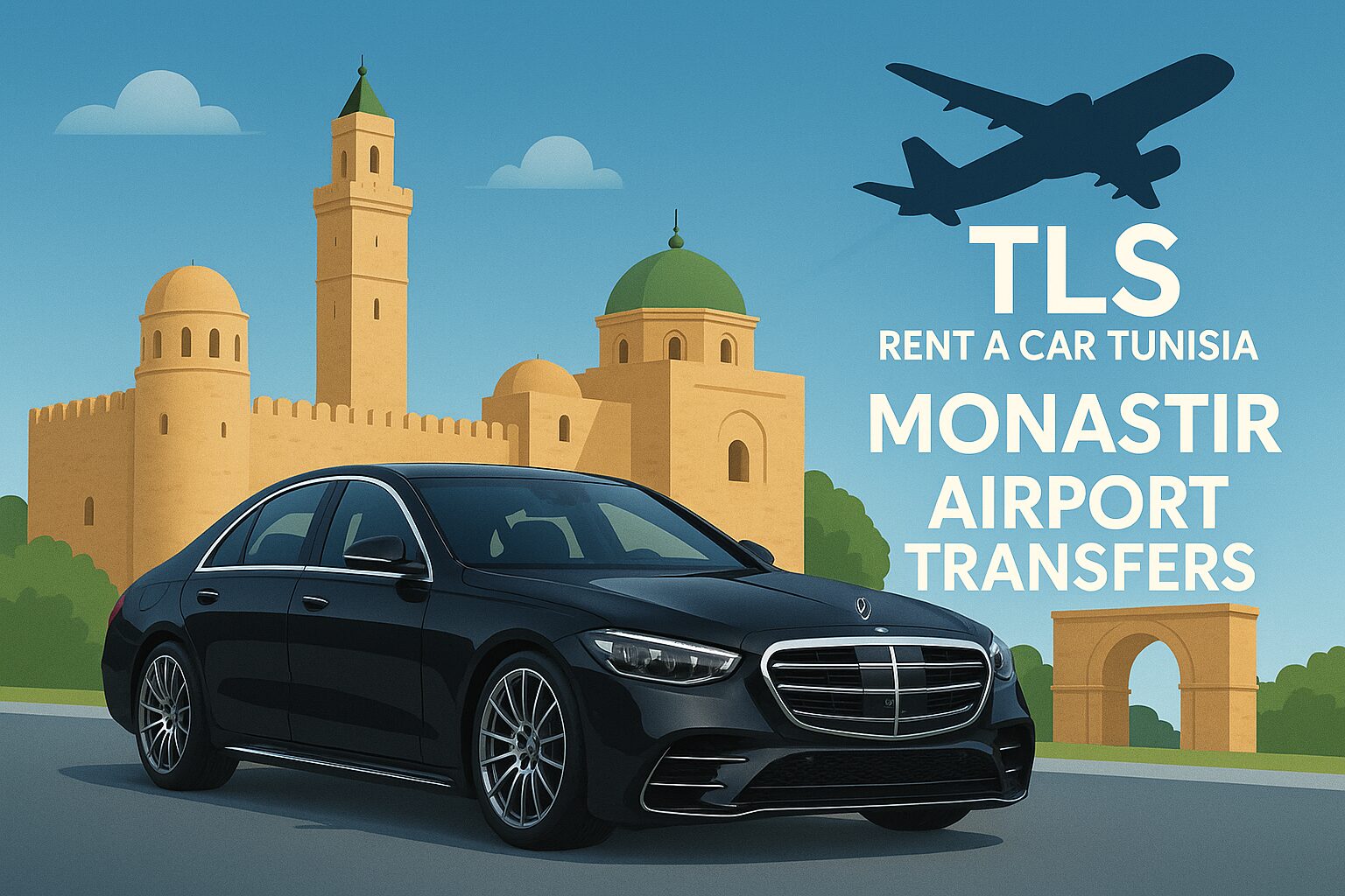 Monastir Airport Transfer Taxi Airport by TLS Rent a Car
